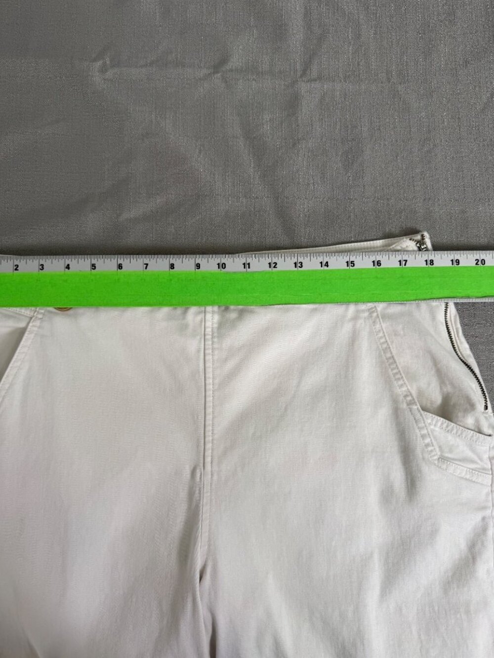 Anthropologie Maeve Buttoned Cropped Wide Leg Culottes Sailor Pant Size 16 - Picture 12 of 16